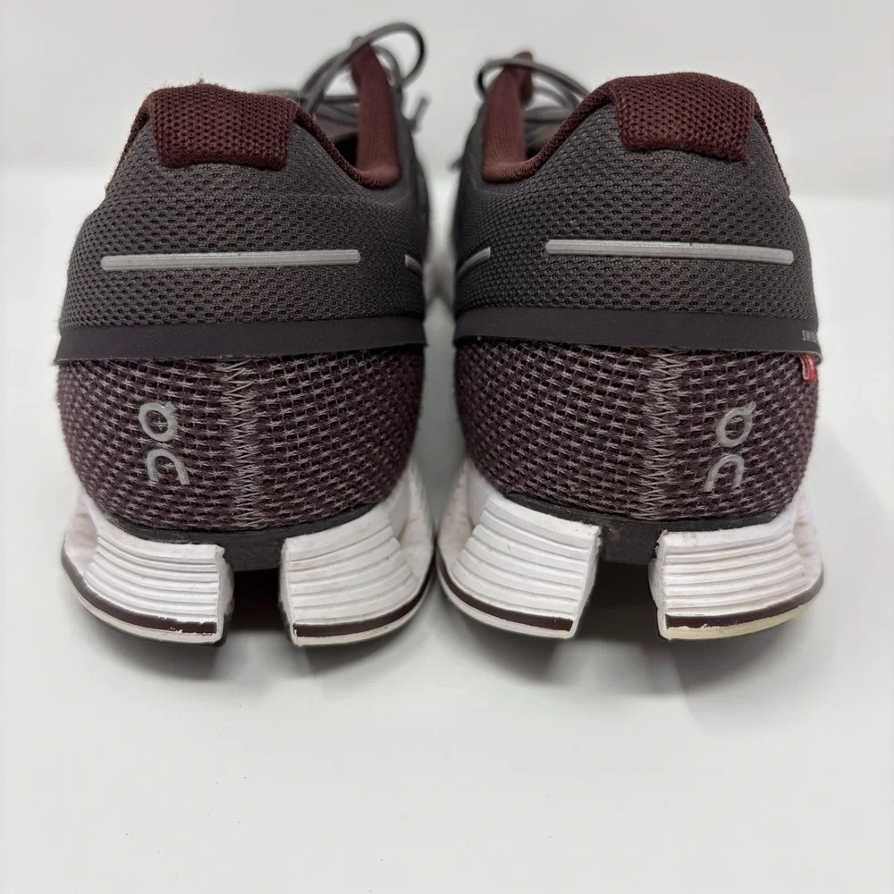 On Cloud Men's Size 11.5 Grape Black White Athletic Running Shoes
